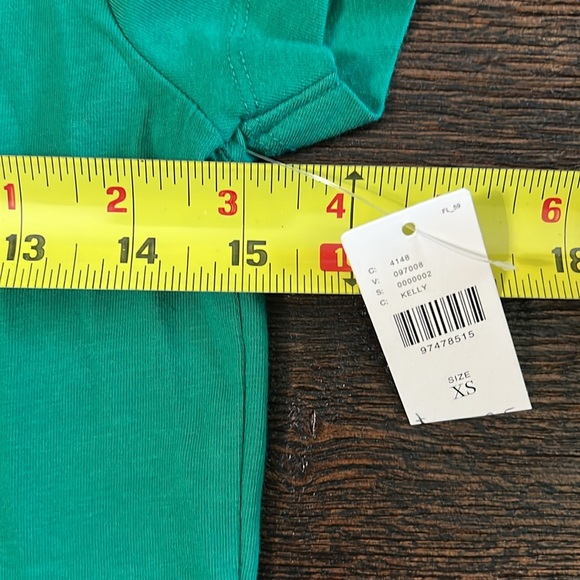 Anthropologie Maeve V Neck Hockey Graphic Tee - Picture 7 of 13